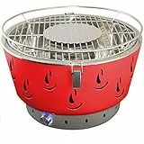 ACTIVA Camping Grill Airbroil I Premium Mini Grill mobil & kompakt I Leistungsstarker & stilvoller Holzkohlegrill für ein gelungenes Barbecue inkl. Tasche