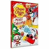 Chupa Chups Adventskalender 210 g | Süße Überraschungen für die Vorweihnachtszeit | Kult-Lutscher & Candies (laut Packung) | Geschenk für Kinder & Teenies | Limited Seasonal