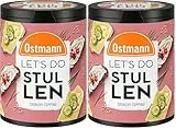 Ostmann Gewürze - Let's Do Stullen Topping | Ostmann X DoktorFroid | Cruncy Topping mit geröstetem Sesam und Rauchsalz | für Sandwich und Butterbrot | 55 g in recyclebarer Metalldose (Packung mit 2)