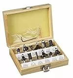 kwb 12-tlg. Fräsersatz Ø 8 mm, hartmetallbestückt mit präzisem Spannschaft und optimierter Schneidengeometrie für ein exaktes Fräsbild