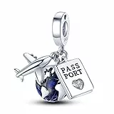 Jokmeo 925 Silber Anhänger Charms, kompatibel mit Pandora und europäischen Armbändern und Halsketten. Geeignet für Frauen und Mädchen.