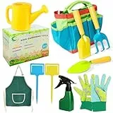 Gartengeräte für Kinder,Gartenspielzeug Set,Spielwerkzeuge für den Strand/Garten,Gartenwerkzeug Set Im Freien,Kids Gardening Tools,Kindergarten Gießkanne,Gießkanne für Kinder
