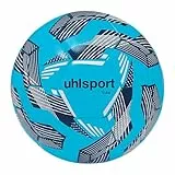 uhlsport Fußball Team-Fußbälle - langlebige Trainingsbälle für das Mannschaftstraining - Fußball für Kinder und Erwachene, Größe 3, Größe 4 und Größe 5, eisblau/Marine/weiß