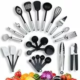 KRONENKRAFT® 26 teiliges Küchenset Küchenzubehör, Kochset, Kochzubehör, Haushaltshelfer Set, Pfannenwender, Schneebesen uvm.