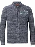 Jan Vanderstorm Herren Strickjacke Aksellund blau, 64/66