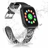 Smartwatch Kinder mit GPS und Telefon, 4G Kinder Smartwatch mit SIM WiFi Videoanruf Anruffunktion, GPS UhrKinder SOS Schulmodus Wasserdichte Spiele Wecker, Kinderuhr Geschenke für Mädchen Jungen