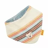 Steiff Halstuch one size chambray blue, Baby-Halstuch, Halsbedeckung für Babys, weich und bequem, Halsschutz, waschmaschinenfest