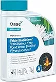 Oase 50557 AquaActiv OptiPond 500 ml - Teichstabilisierer, Wasserstabilisator, Wasseraufbereiter für Gartenteich Fischteich Koiteich Schwimmteich, ganzjährig einsetzbar