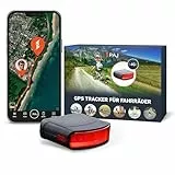 PAJ GPS Tracker Fahrradrücklicht - 4G Echtzeitortung mit Sturzalarm, inkl. 3 Monate Premium ABO, GPS-Tracker Fahrrad Alarmanlage inkl. eBikes, 100% wasserdicht, bis zu 20 Tage Akku, Straßenzulassung