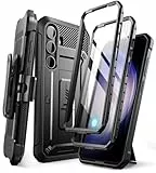 SUPCASE Unicorn Beetle Pro für Samsung Galaxy S24 Hülle mit Ständer [2 Frontrahmen] [Integrierter Displayschutz & Gürtelclip] [Schutz in Militärqualität] Bumper Handyhülle für Galaxy S24 (2024),
