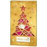 merci Adventskalender (1 x 255g) / Festliche Köstlichkeiten aus der großen Vielfalt von merci in 24 Türchen verteilt