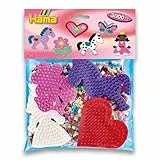 Hama Perlen 4415 Set für Spielgruppen mit ca. 3.000 bunten Midi Bügelperlen mit Durchmesser 5 mm, Motivvorlagen und 4 Stiftplatten, inkl. Bügelpapier, kreativer Bastelspaß für Groß und Klein