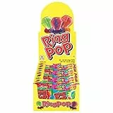 Bazooka Ring Pop Box, 0.50 Ounce (Pack of 24)