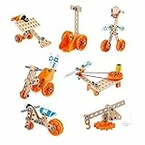 Hape Junior Inventor Erfinder Set Deluxe, Experimentierset, Mint-Spielzeug, ab 4 Jahre