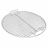 GFTIME 7432 Kugelgrill Grillrost Rund Ø44,5cm für Weber 47 cm Holzkohlegrill, One-Touch, Bar-B-Kettle, Smokey Mountain Cooker, Jumbo Joe, Kettle Grill, Kugelgrill Ersatzteile, 1 Stück