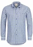Stockerpoint Trachtenhemd OC-Franzl | kariert | modern Fit Blau L