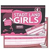 Stadt Land Girls Fluss Mädchen Geschenk coole Teenager 11 12 13 14 15 16 Jahre Geschenke Spiel Quiz Mädels Geschenkideen
