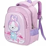 limely© Kinderrucksack, Rucksack Kinder, Kita Rucksack, Kindergartenrucksack jungen, Kindergartenrucksack mädchen, Wanderrucksack (Rosa)