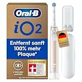 Oral-B iO Series 2 Elektrische Zahnbürste — Electric Toothbrush, Inkl. 1 Aufsteckbürste, Reise-Etui — 3 Putzmodi für Zahnpflege, GUT GETESTET (2,2) von STIFTUNG WARENTEST, Designed by Braun, Pink