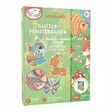 ARTISTA 9301944 Bastelset Glitzerfensterbilder, Kreativset in praktischer Aufbewahrungsbox, DIY-Kit für Kinder ab 6 Jahre