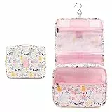 Kulturtasche zum Aufhängen für Damen, Lychii Reise Kulturtasche Wasserdicht Waschtasche Organizer für Koffer & Handgepäck - Cat
