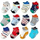 HYCLES Stoppersocken Kinder Baby Socken - ABS Socken Kinder Jungen Mädchen Anti Rutsch Socken Kind 0-6-12-18 Monate 23-26 27-30 für 1-3 Jahre