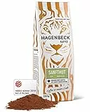 Hagenbeck Bio-Sanftmut 250g | Bio-Kaffee gemahlen | Mild-feines Aroma | Gemahlener Kaffee aus deutscher Röstung | 100% Arabica-Bohnen aus Bio-Kaffeebohnen mit wenig Säure