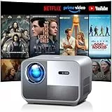 Beamer 4K VGKE, Autofokus/Trapezkorrektur 700ANSI Lumens WiFi 6 Bluetooth Tragbarer Projektor, FHD Native 1080P 4K Heimkino Mini Beamer 300 Zoll, Outdoor Video Projector für Telefon/Laptop