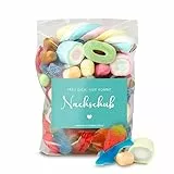 Der Zuckerbäcker Große Freude Nachfüllbeutel 930g - Bunter Süßigkeiten-Mix aus Fruchtgummi & Kaubonbons - Gummibärchen-Großpackung - XXL-Retro-Süßigkeiten für Geburtstag & als Geschenk
