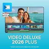 MAGIX Video deluxe Plus 2026 - Videobearbeitung für alle | Videobearbeitungsprogramm | Videoschnittprogramm | für Windows 10/11 PC | 1 Download Lizenz für 2 Geräte