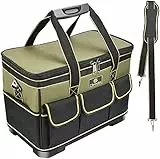 Drado Professional Werkzeugtasche, Wasserabweisend mit verstellbarem Schultergurt (40 x 23 x 28 cm)