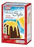 Dr. Oetker Professional, Dessertsoße Vanille-Geschmack, Soßenpulver in 1 kg Packung, 1-39-206012