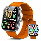 Coucur Smart Watch Orange 2024 Fitness-Tracker