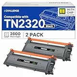 ECHALLENGE TN2320 Toner Kompatibel für Brother TN-2320 TN2320 TN-2310 Toner für Brother MFC-L2700DW MFC-L2700DN MFC-L2720DW HL-L2340DW HL-L2300D DCP-L2520DW DCP-L2540DN MFC-L2740DW (2 Schwarz)