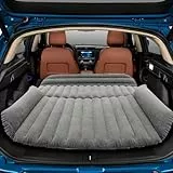 HAOYAO Auto Matratze, Auto Luftmatratze with Luftpumpe Dickere SUV Luftmatratze Aufblasbares Bett für Outdoor Camping Traveling Grau
