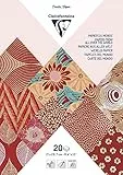 Clairefontaine 95090C Block verleimt mit 20 Bögen Papier aus aller Welt (21 x 29,7 cm, geeignet für Scrapbooking) 1 Pack rot
