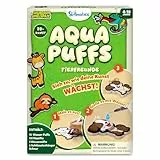 Skillmatics 3D Kunst-Set – Aqua Puffs Tiere, Malspaß ohne Kleckerei, DIY Farb- & Aufblase-Aktivität, Reisespielzeug & kreative Geschenke für Mädchen & Jungen von 4–10 Jahren