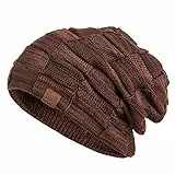 REDESS Beanie Mütze für Herren und Damen Winter Warme Mützen Stricken Slouchy Thick Skull Cap