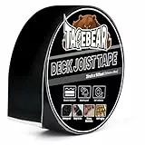 TAPEBEAR Butylband Dichtungsband Wasserdichtes 50mm×15m, Dach Reparaturband Butyl Klebeband Selbstklebend Bitumenband Korrosionsschutz für Holzbalken und Balken