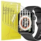 Blueshaweu Schutzfolie Kompatibel für FeipuQu Smartwatch R30 Pro 1,83'', HD klar Flexible TPU Displayschutzfolie [6 Stück] für FeipuQu R30 Pro Smartwatch (transparent)