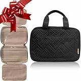 BOACAY Kulturbeutel für Damen, Mädchen, Kinder, Kulturtasche mit Henkel, Reise Kosmetiktasche zum Aufhängen, Schminktasche, Waschtasche