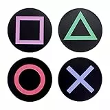 Paladone Playstation Metall-Untersetzer, Set mit vier Untersetzern, Abysse Corp_GIFPAL423, Mehrfarbig, 1 x 9 x 9 cm