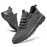 AZSDXS Sneaker Sportschuhe FüR Herren Turnschuhe Herren Schuhe Herren Sneaker Herren Grau 46