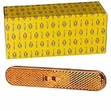 HELLA 2PS 009 226-021 Seitenmarkierungsleuchte - Begrenzungsleuchte - Anhänger - Wohnwagen - LED - 12V - Anbau/geklebt - CCC - Kabel: 250mm - Stecker: AMP - 2-polig - links