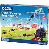 Thames & Kosmos, 625417, Roller Coaster Engineering, The Physics of Forces and Fun, Build Your Own Working Roller Coaster, Ages 8+