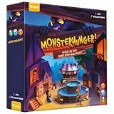 AUZOU | Monsterhunger! | Gesellschaftsspiele ab 7 Jahre | Kinderspiele | Brettspiel ab 7 Jahre | Kooperativ, füttert Monster und rettet das Dorf | Spiele für die Familie | Für 1-4 Spieler ab 7 Jahren