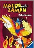 Ravensburger Malen nach Zahlen Fabelwesen - 32 Motive abgestimmt auf Buntstiftsets mit 24 Farben (Stifte nicht enthalten) - Malbuch mit nummerierten Ausmalfeldern für fortgeschrittene Fans der Reihe