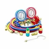 Latinaric Mannigfaltigkeit Manifold Gauge Set Auto Klimaanlage Für R134A R12 R22 R502 mit 5FT Schlauch