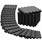 Ultrasport Bodenschutzmatte Trainingsmatte - 54 Stücke - Extra Dicke Bodenmatte mit 20% mehr Schutz rutschfeste Schutzmatten Fitness, Fitnessmatte, Puzzlematte Boden, Gym Matte Sport