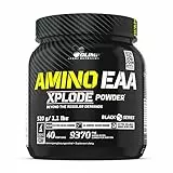 Olimp Sport Nutrition Amino EAA Xplode Powder 520g, Orange - Pre Workout Booster - Eaas Pulver - EEA & BCAA Essentielle Aminosäuren